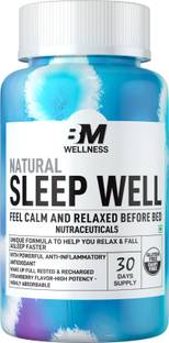 BIGMUSCLES NUTRITION Sleep Well Tablets (800mg ) | 30 Days Supply | Helps You Fall Asleep Faster