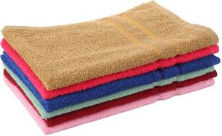 SOMUDEE hand towels set of 6 piece for Kitchen wash Basin & Gym soft super abosrbent Multicolor Cloth Napkins