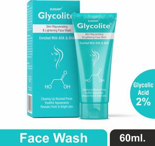 ELEGANT Glycolite Skin Rejuvenating and Lightening Facewash Face Wash