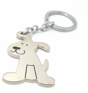 Blue Aura Dog Metal Key ring Bike Keychain Car Keychain Gifting Key Chain