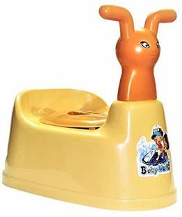 KORBOX Baby Potty Seat Cartoon Face with Removable Tray & Closing Lid Potty Box