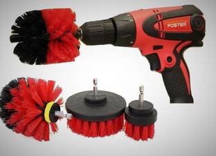 FOSTER FSD-010 Pro FSD-010 Pro with 3 cleaning brush attachment Pistol Grip Drill