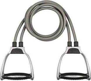 BITTERTECH SPORTS & FITNESS Double Cord Exercise Tube for Aerobics & Fitness Resistance Tube Resistance Tube