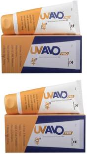 Uvavo Sunscreen - SPF 50 PA+++ 30+ Sunscreen Gel Pack of 2