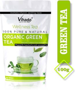 Vihado Best Quality Green Tea - 100g Green Tea Pouch