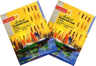 Camlin CANVAS PAD Cotton Acid Free Canvas Pad (Set of 2)