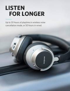 Soundcore by Anker Space NC Active noise cancellation enabled Bluetooth
