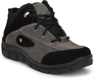 Wonker Steel Toe Artificial Leather Safety Shoe