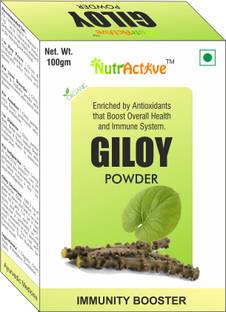 NutrActive Organic Giloy Powder | Geeloh | Guduchi - Tinospora Cordifolia