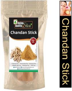 Online Quality Store Chandan Wood Original 1 Piece Lab Tested Isi Seal Original Sandalwood Scented Processed Chandan Sticks, 40 g