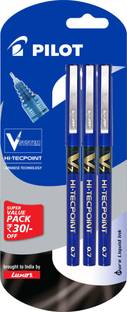 PILOT Hitech point V7 Blue Roller Ball Pen