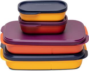 TUPPERWARE Mylunch Liquid Tight Lunch Box 2 Containers Lunch Box