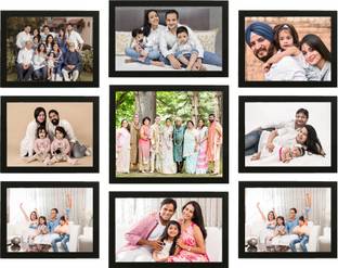 SJM ENTERPRISES Wood Wall Photo Frame
