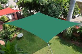 THE KD HOUSE SHADE NET THE KD HOUSE SHADE Sail Sun Blockage Extra Heavy Duty Desert Strom 10 X 10 Ft Tent Tent - For Car Parking, Drive Ways, Gardens, Children Play Areas, Verandas