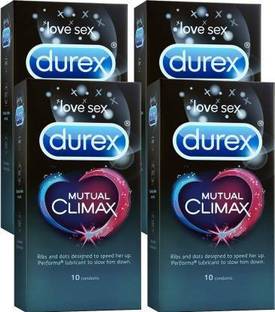 DUREX mutual climax (Ribs & dots designed to speed HER up) Condom