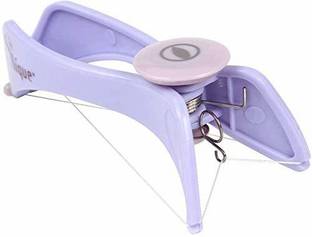 GOTIZ CREATION Eyebrow Face and Body Hair Threading Removal Epilator System Kit Runtime: 45 min Trimmer for Women (Blue, White) Eyebrow Thread