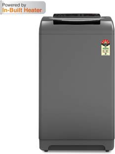 Whirlpool 8 kg Inbuilt Heater Fully Automatic Top Load Washing Machine with In-built Heater Grey