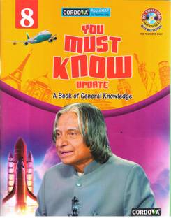 YOU MUST KNOW UPDATE A BOOK OF GENERAL KNOWLEDGE CLASS -8