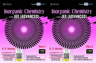 Cengage Chemistry Set Of 2 Books 2020 (Inorganic Chemistry For JEE Part- 1, Inorganic Chemistry For JEE Part- 2)