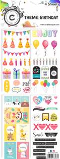 Craftastique Birthday Theme,  Scrapbook Kit