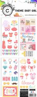 Craftastique Baby Girl Theme,  Scrapbook Kit