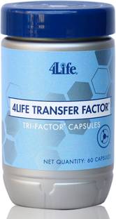 4Life Transfer Factor Tri-Factor Formula capsules - A Powerful Immunity Booster (60 Capsules)