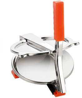 Luximal Premium Quality Big Size Stainless Steel Roti Maker/Puri Press/Chapati maker/Tortilla Maker Machine Roti and Khakra Maker