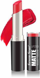 Seven Seas Matte Velvet Touchè Lipstick Coral Red