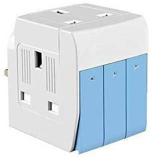 SEVENSPACE 3 Ways Switched Multi Adapter,Individual Switch,Led Indicator, Universal Input With Safety Shutter 3 Pin 3 Way Universal Multiplug Adaptor With Individual Switch - Multi Socket Adapter With LED Indicator Three Pin Plug 3 Ways Switched Multi Adapter,Individual Switch,Led Indicator, Universal Input With Safety Shutter 3 Pin 3 Way Universal Multiplug Adaptor With Individual Switch - Multi Socket Adapter With LED Indicator Three Pin Plug Three Pin Plug