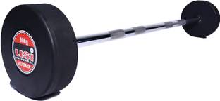 usi Straight Bar With Weights , STRAIGHT BAR WITH FIXED WEIGHT RDBS_30 Weight Lifting Bar