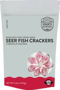 vinanth SEERFISH CRACKERS / PAPPAD Fryums