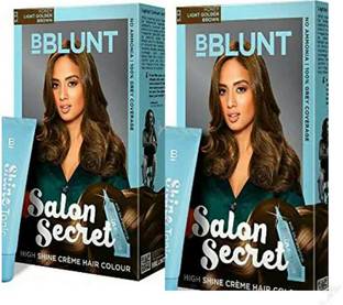 BBlunt hair color golden , honey light golden brown