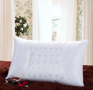 HOMY DECOR Magnetic Dotted Pillow Microfibre Geometric Orthopaedic Pillow Pack of 1