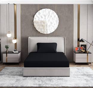 Zito Polycotton Single Flat 260 TC Solid Bedsheet