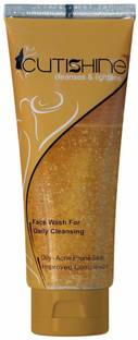 Cutishine Cleanses & lightens Face Wash