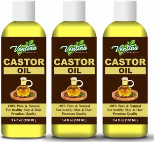 Ventina Organics Oil (Cold Pressed) For Hair and Skin -300 ml (100% Pure and natural) Hair Oil
