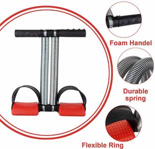 EMERET Double Spring Tummy Trimmer,Fat Reducer For Men And Women(Multi color) Ab Exerciser