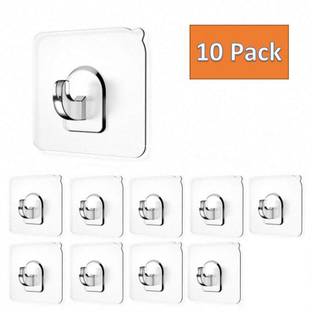 ER Wall Hanging Hooks, Waterproof Drill-Free Wall for Bathrooms Kitchen Hook 10