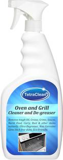 TetraClean Oven and Grill Cleaner and De-greaser Removes Tough Stains Instantly in Spray Bottle (500 ML) Stain Remover