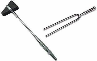 ARI Triangular Reflex Hammer Taylor Pattern With Tuning Fork 256HZ (Set of 2) Orthopedic Surgical Hammer