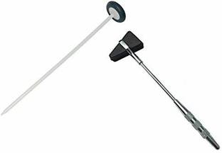 ARI Flexible Reflex Hammer Queen Square Pattern And Triangular Reflex Hammer Taylor Pattern Orthopedic(Set of 2) Orthopedic Surgical Hammer