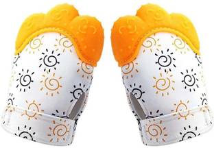 CHILD CHIC MITTEN TEETHER ORANGE SET OF 2 Teether