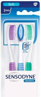 SENSODYNE TOOTHBRUSH 2+1 SOFT Soft Toothbrush