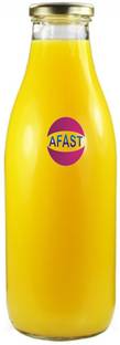 AFAST Multi Purpose Glass Transparent Milk Bottle, 1 Bottle, 200 Ml 200 ml Bottle