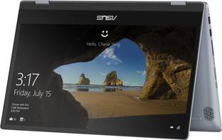 ASUS VivoBook Flip 14 Touch Panel Intel Core i3 10th Gen 10110U - (4 GB/512 GB SSD/Windows 10 Home) TP412FA-EC372TS 2 in 1 Laptop
