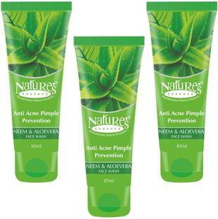 Nature's Essence Neem & Aloevera (65 ml) (PACK OF 3) Face Wash