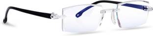 Garth Rimless (+1.25) Square Reading Glasses