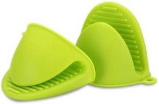 neev creation Green Silicon Kitchen Linen Set