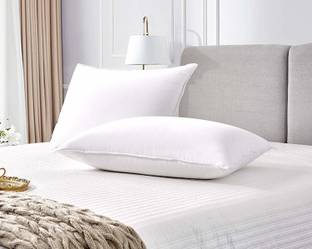 Changers Polyester Fibre Solid Sleeping Pillow Pack of 2