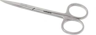 IS IndoSurgicals Cuticle Scissors, Stainless Steel, Straight, (4 Inch) Straight Operating Scissors